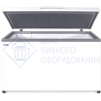 Морозильный ларь МЛК-500 (нержавейка)