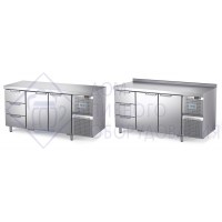Холодильный стол CTX-2(3)/1670M с ящиками Atesy