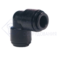 JG PM 0310 Е Коннектор угловой, черный, Цанговый 10 мм.